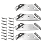 Universal Stainless Steel Furniture Corner Connector(10pcs)